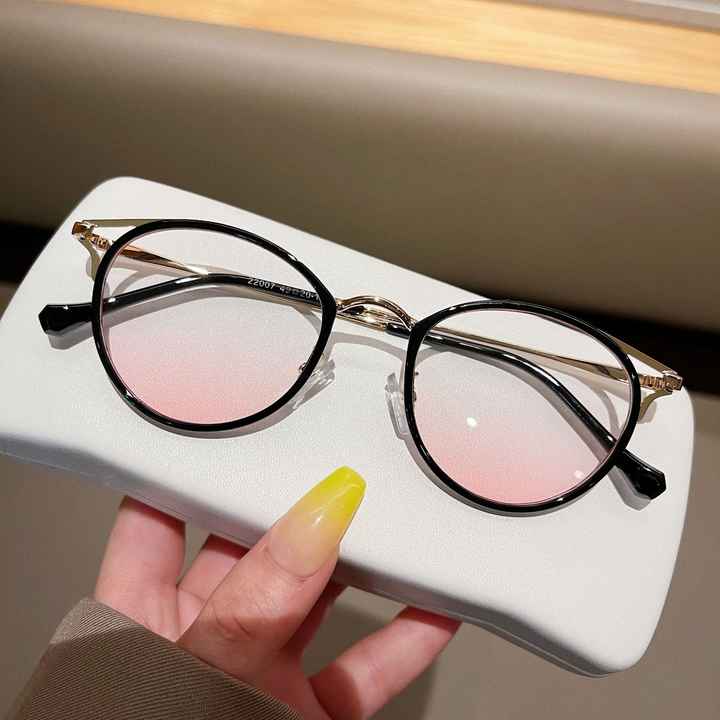 New Arrival Fashion TR90 Eyeglasses Frame Luxury UV400 Anti Blue Light Computer Glasses Women Eyewear 