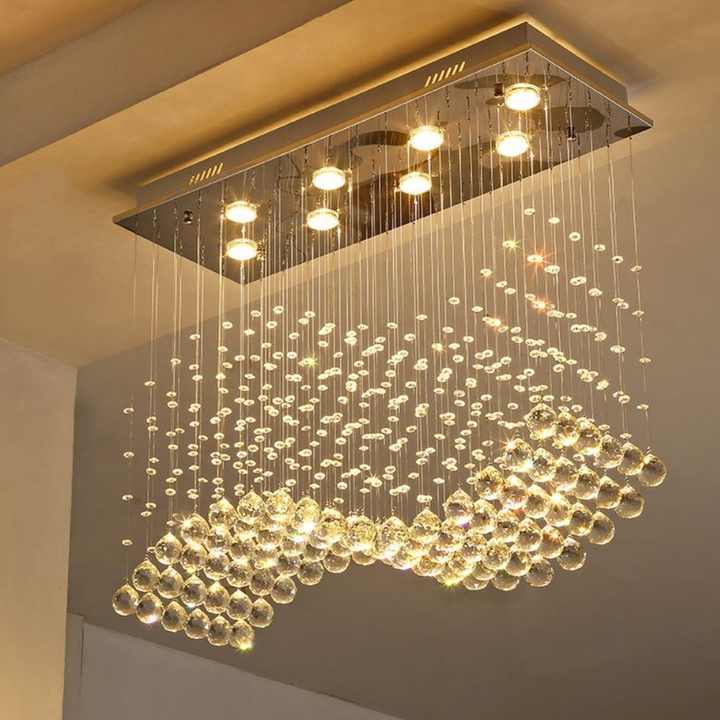 مصباح سقف كريستالي