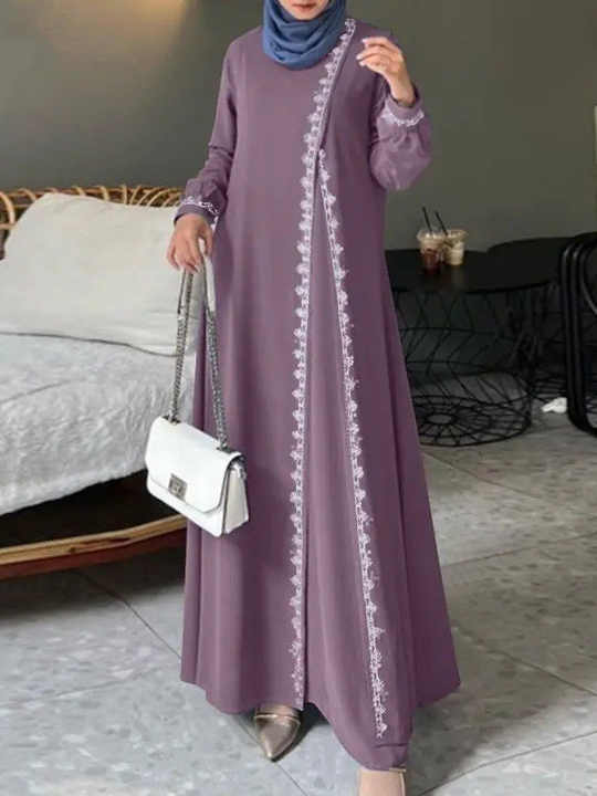 Colorful abayas for women 