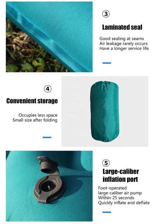 Outdoor Self-Inflating Camping Mat 