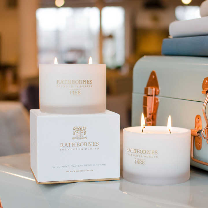 Rigid Candle Gift Box Set Packaging 