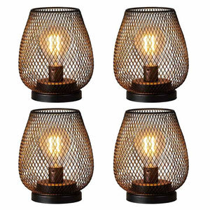 قفص طيور صناعي شمالي مصباح مكتبي مزخرف . Nordic Artificial Bird Cage Desk Lamp Decorative