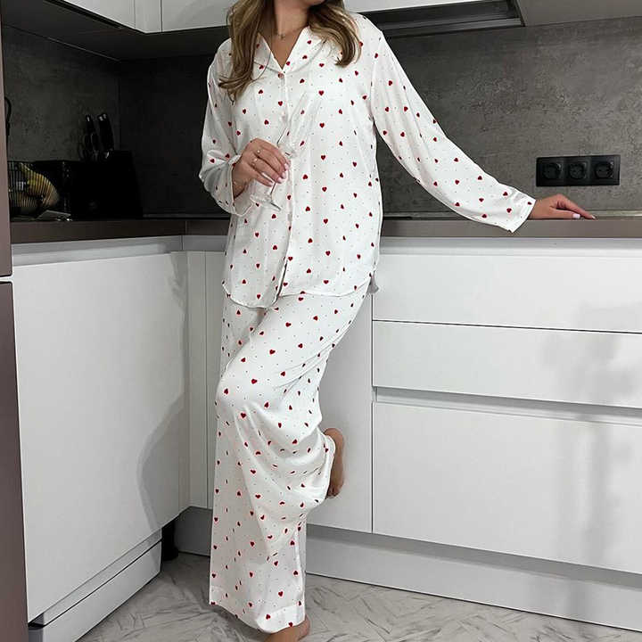 Casual Women'S Nightie Setطقم ملابس نوم نسائية