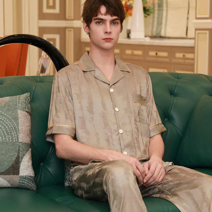 Men's Summer Pajama Set Big Sale Soft 