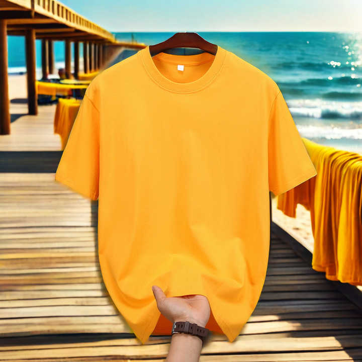 High Quality Men's Plain T-Shirts 