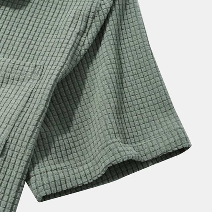 Men's 2 Piece Summer Polo Suit Short 