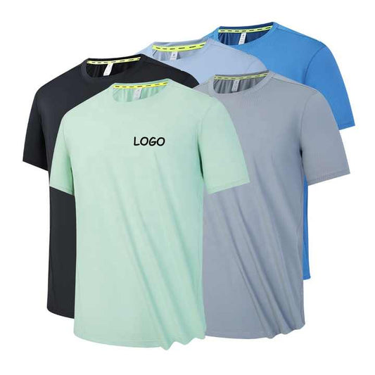 Men's High Neck Designer T-Shirt 