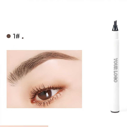 قلم حواجب عالي الدقة يدوم طويلاً مضاد للماء ومحمول على أساس الماء High-precision, long-lasting, waterproof, and portable water-based eyebrow pencil