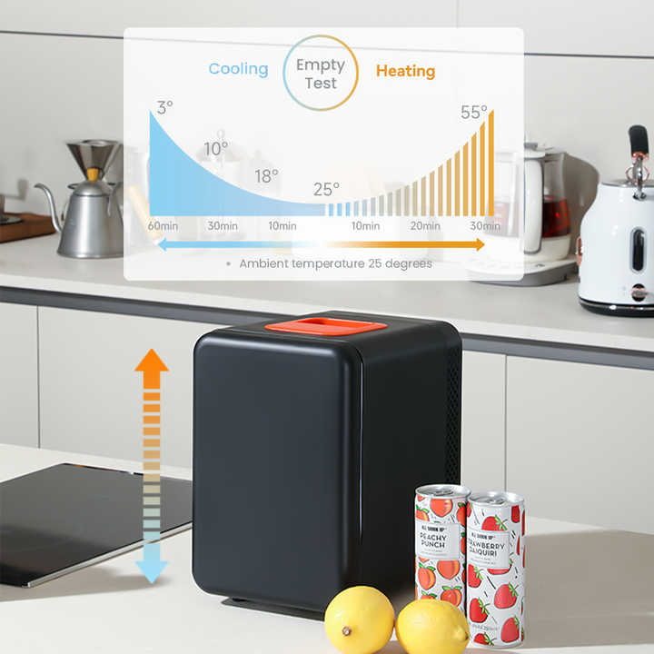 Fast cooling mini fridge 