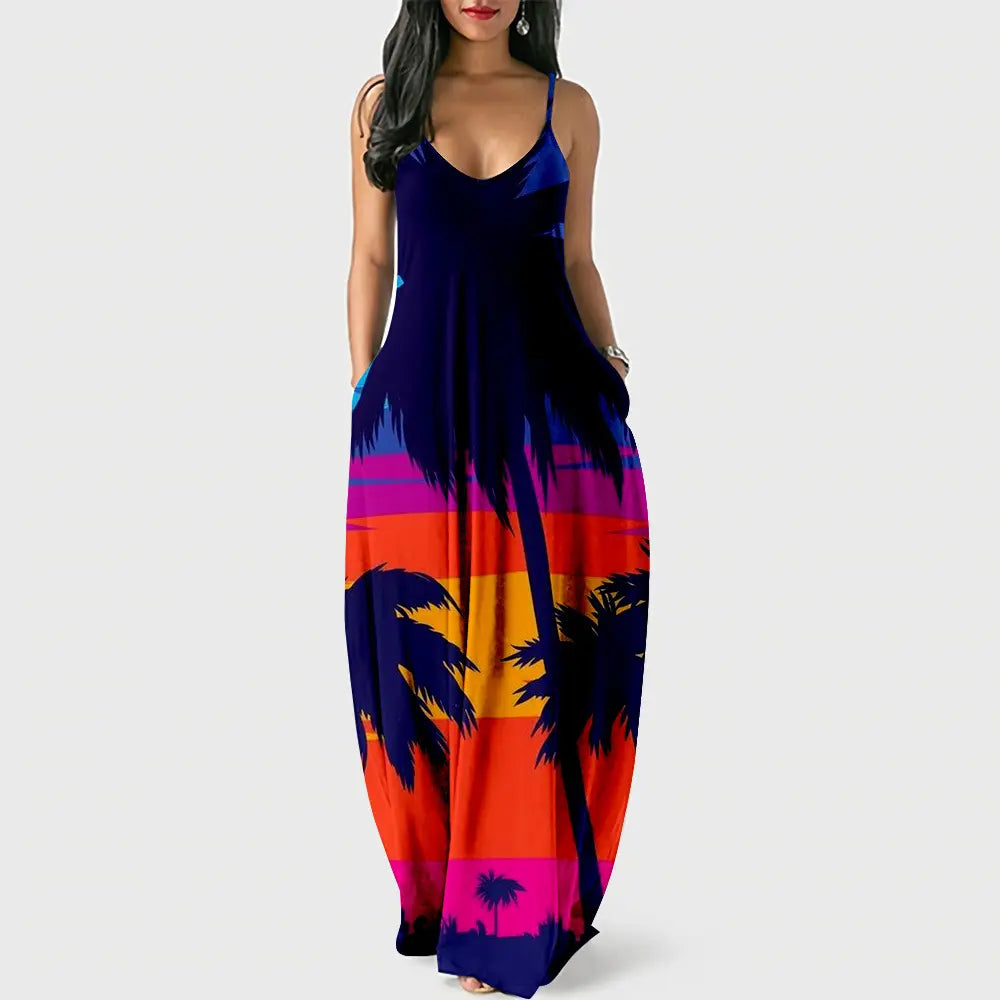 Women's long summer dress 