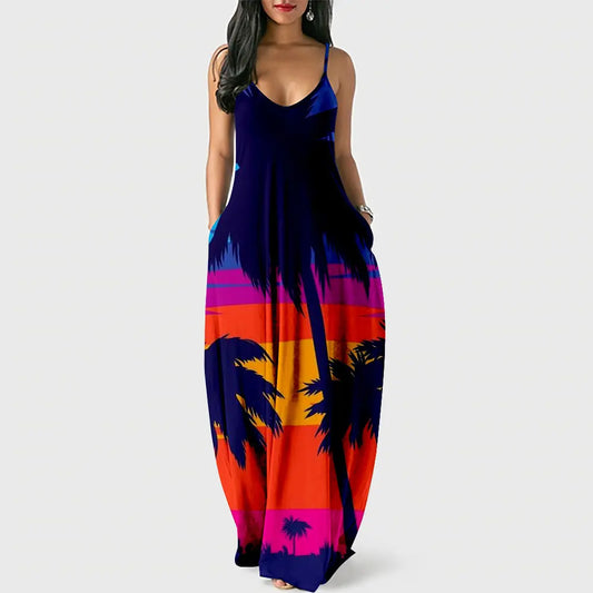 Women's long summer dress 