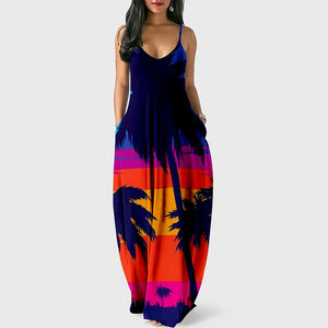 Women's long summer dress 