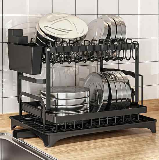 Stainless Steel Kitchen Dish Drying Rack 