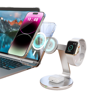 Great Offer 15W Magnetic Wireless Charger 3 in 1 Fast 