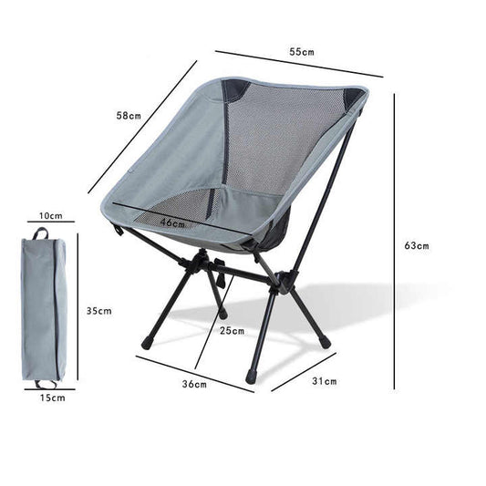 Hot Sale Lightweight Folding Moon Chair Portable 
