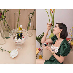 Aging Skin Care Serumسيروم بايو ريتينول الذهبي عيار ٢٤ قيراطًا،