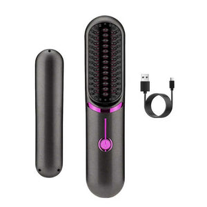 hair straightening brush 