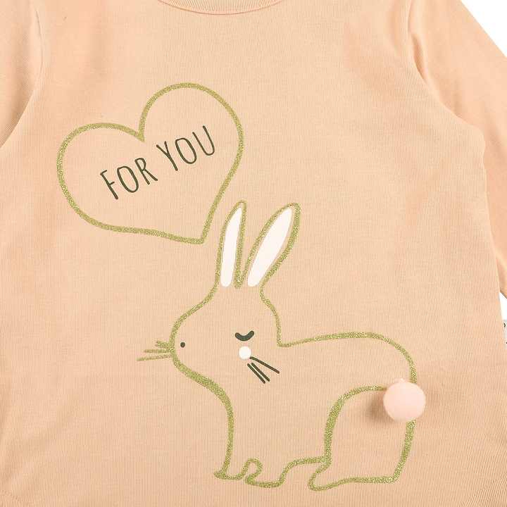 Girls' long-sleeved nightgowns 