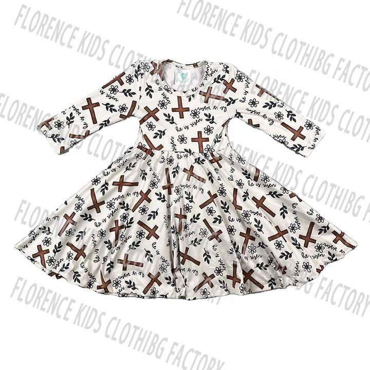 Casual Dress for Baby -كاجوال جديد للبنات الصغيرات