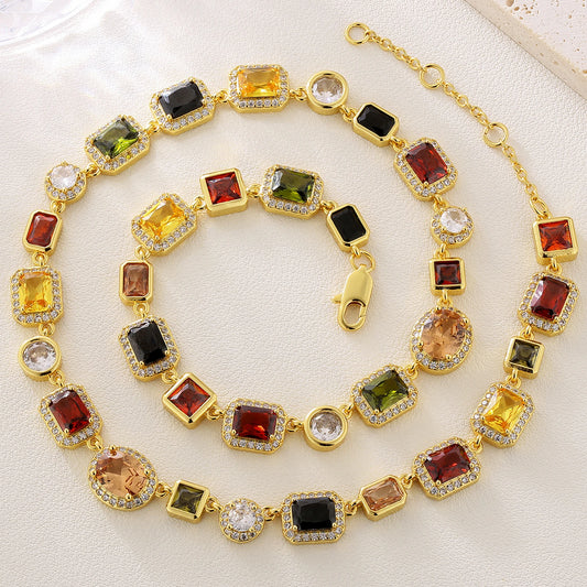 gold necklace 
