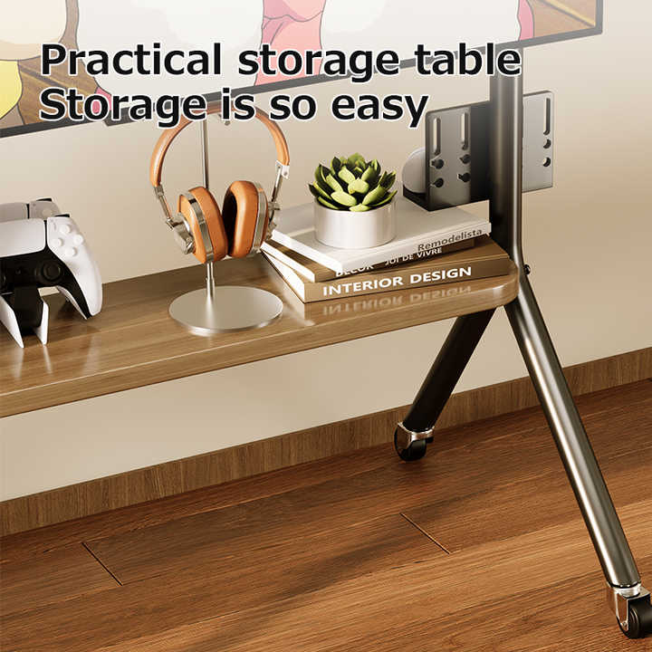 Mobile TV Stand Rolling-حامل تلفزيون