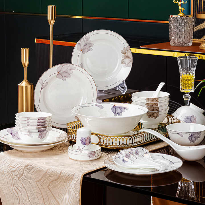 bone china tableware plates 