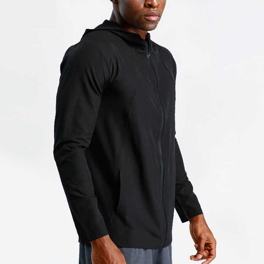 Men's Quick Dry Breathable Zipper Sports Jacket 