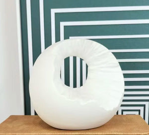 Circular ceramic decoration- 