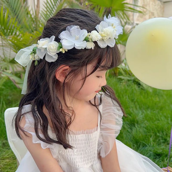 اكسسوارات شعر اكسسوارات أطفال تاج زهرة الأميرة