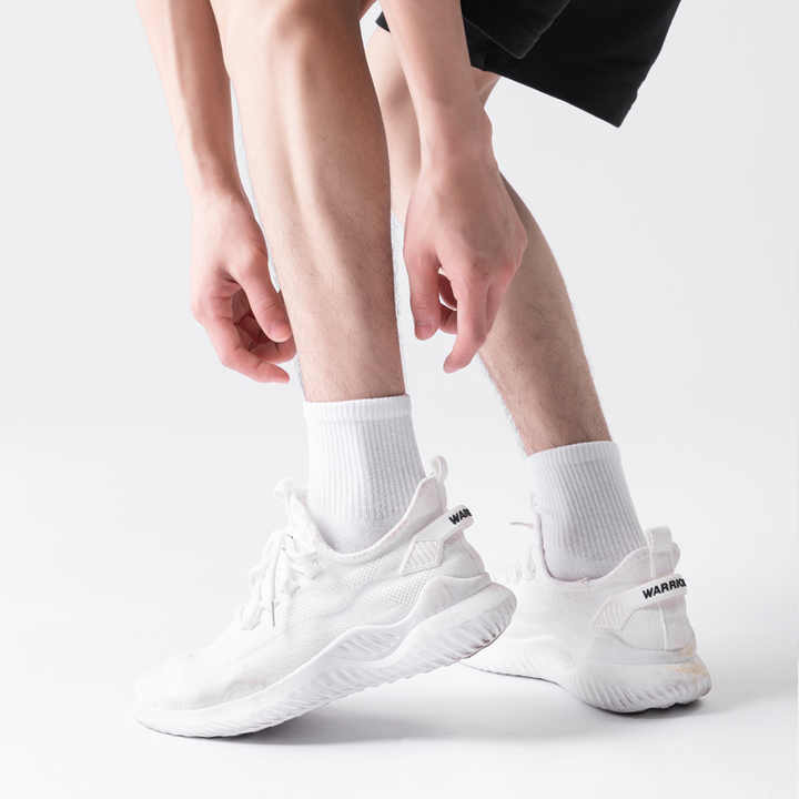 Wholesale Breathable Organic Bamboo Grey Ankle Socks, 