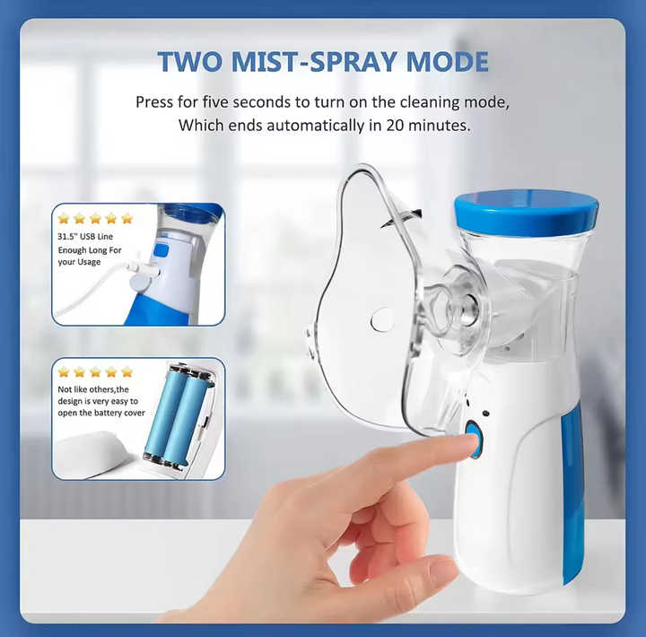 W302 Asthma Mesh Nebulizer Portable Handheld Version. 
