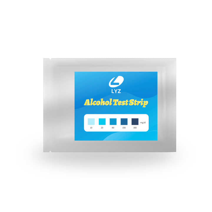 Alcohol Test Strips for Saliva, Breast Milk, Urine 