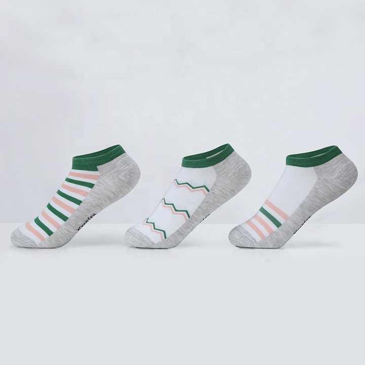 Girls' Summer Socks, Odorless, Antimicrobial, Silver Fiber Cotton 