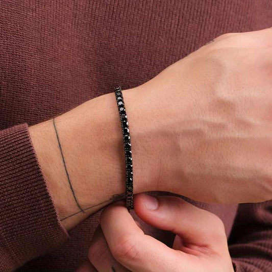 سلسلة تنس سوداء