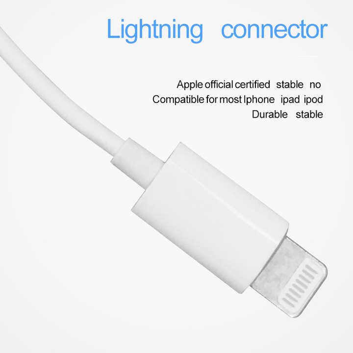 MFi Certified Classic Wired Headphones, 