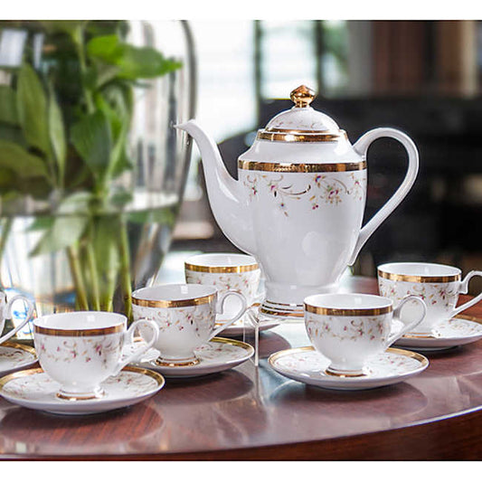 Saucer Set Coffee &amp; Tea Sets- طقم أكواب شاي وصحون