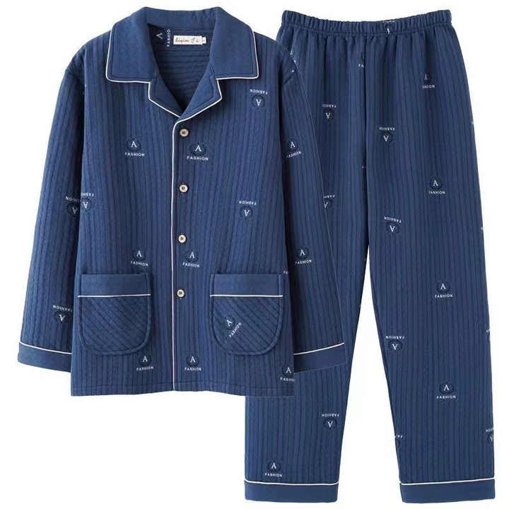 Dropshipping Men's Cotton Pajama Set 