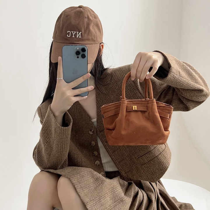 Women's Suede Handbag 