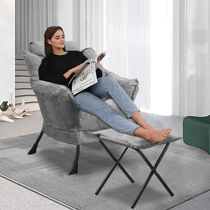 Formwell كرسي ليزي مودرن كرسي أريكة مفرد . Formwell Lazy Chair Modern Single Sofa