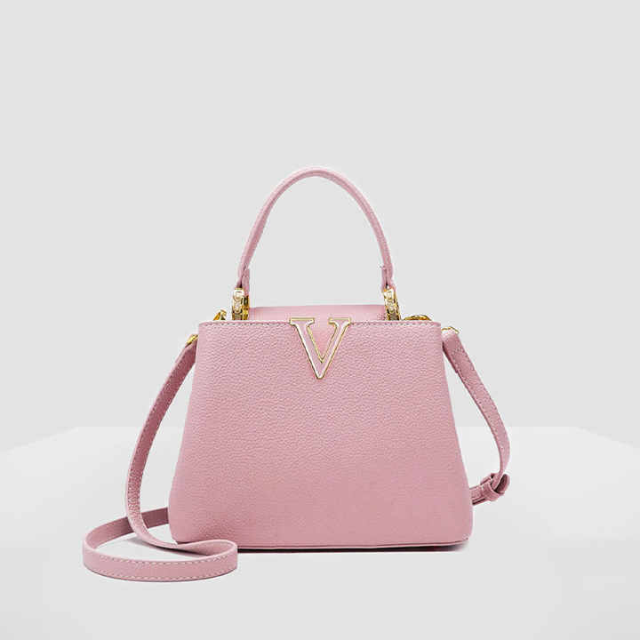 Luxury leather handbag for women