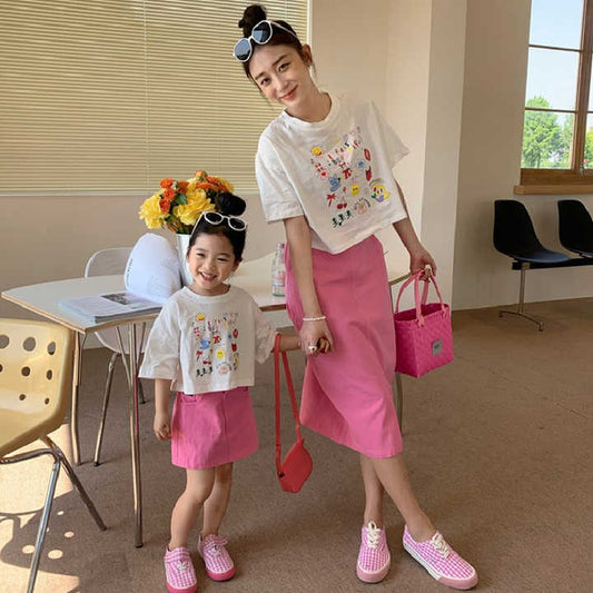 Mother and daughter set 