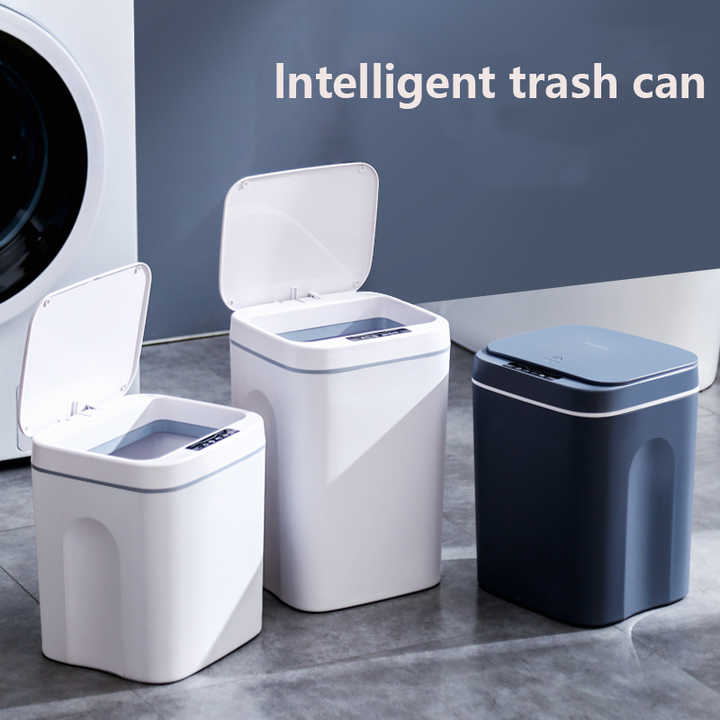 Smart wastebasket for various supplies