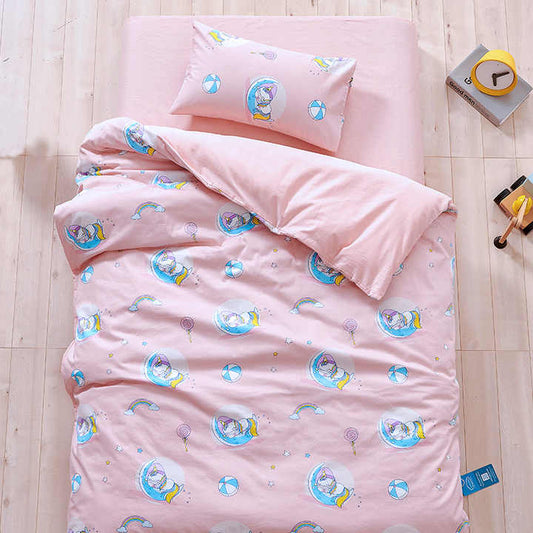 Cartoon Baby Comforter Sets  -طقم لحاف للأطفال برسومات كرتونية،