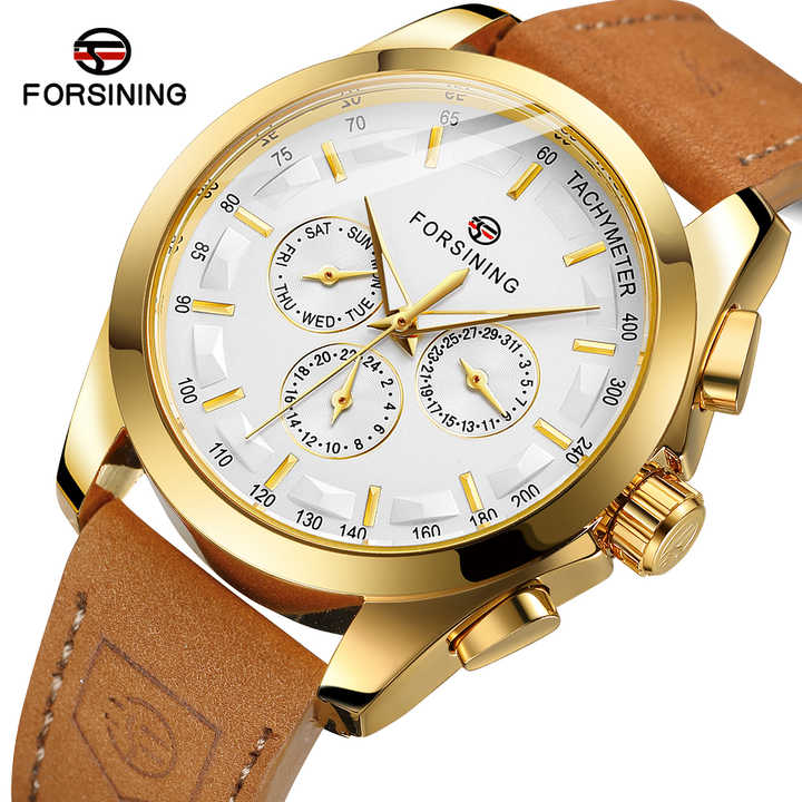 Guangzhou Ursining Watch Factory Men's Automatic Mechanical Watch 