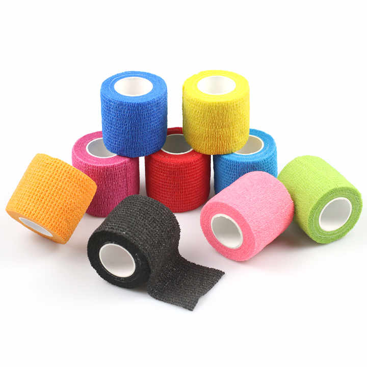 Medical Cotton Sports Wound Knee Support Bandage. 