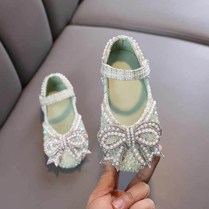 Girls' party flat shoes 
