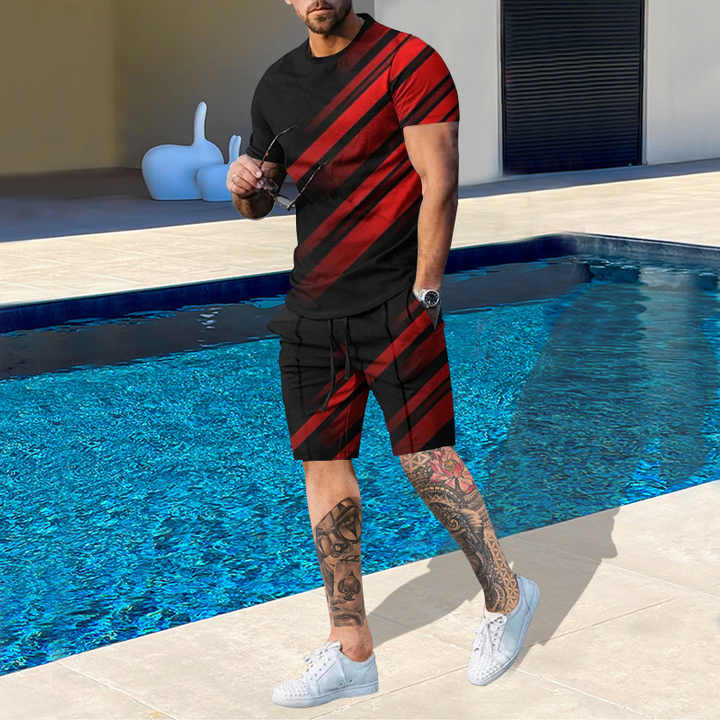 Men's 2-Piece T-Shirt Set 
