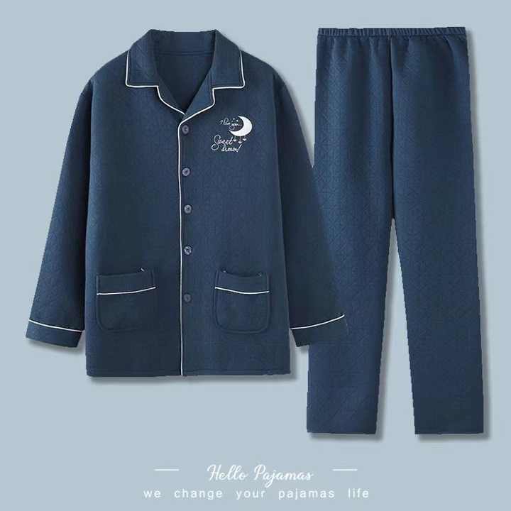 Dropshipping Men's Cotton Pajama Set 