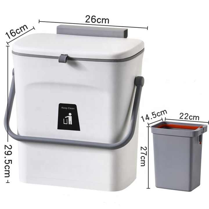bathroom supplies wastebasket