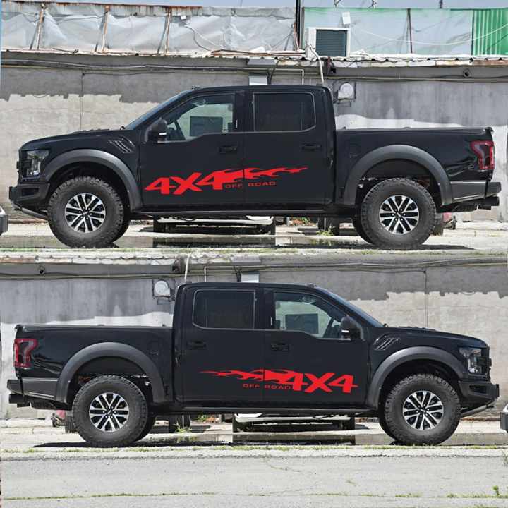 2 قطعة FX4 ملصق سيارة للطرق الوعرة للفورد . 2pcs FX4 Off Road Car Sticker Decal for Ford Ranger